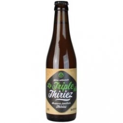 Thiriez Triple Bio 33 cl – Bière Blonde Artisanale des Flandres - Bières du Nord