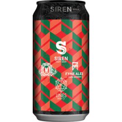 Siren - One In, All In Red IPA 6.5% ABV 440ml Can - Martins Off Licence