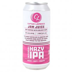 Captain Lawrence Jam Juice Hazy IPA - CraftShack