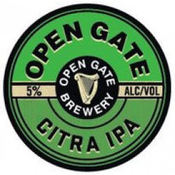 Open Gate Brewery - Citra IPA - 5.0% ABV, 30l Keg - The Brew Crew
