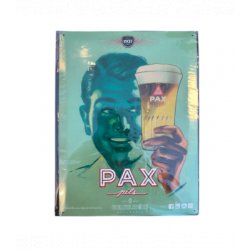 Brouwerij Cornelissen - Metal Sign Pax Pils Retro - Hopping Borders