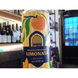 Vault City Brewing Peach & Lemongrass Limonata