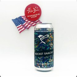 CROOKED PECKER BREW Rocket Snacks  DIPA  8.5% - Premier Hop