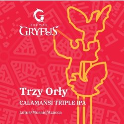 Gryfus  Trzy Orły  Calamansi Triple IPA 0,5l - Browarium