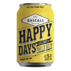 Rascals Happy Days Pale Ale Can 330ML - Drink Store