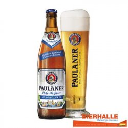 Paulaner Hefe-Weißbier Alkoholfrei / Weissbier Non-Alcoholic