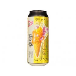 Funky Fluid - 30°TRIPLE Gelato XTREME: Yellow Fluff 0,5l can 8% alc. - Beer Butik