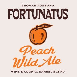 Fortuna  Fortunatus Peach Wild Ale Wine & Cognac Barrel Blend - Browarium