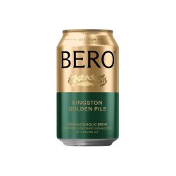 BERO — Kingston Golden Pils, Non-Alcoholic Brew 0.5%, 6-Pack - Minus Moonshine