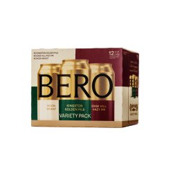 BERO — Variety Pack, Non-Alcoholic Brew 0.5%, 12-Pack - Minus Moonshine