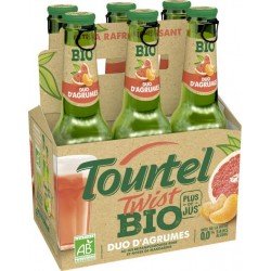 TOURTEL BiÃre Twist sans alcool aromatisÃ©e duo d'agrumes bio 27.5cl (pack de 6) - Selfdrinks