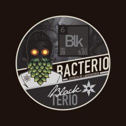 Bacterio Caja 6 Tercios BLACKTERIO - Bacterio Brewing Co.