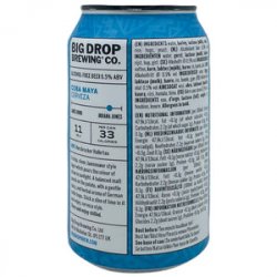 Big Drop Brewing Co Big Drop Coba Maya Cerveza Lager - Beer Shop HQ