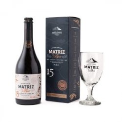 Volcanes del Sur Matriz Rotbier 750 cc + Copa de Regalo - Volcanes del Sur