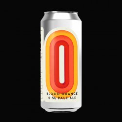 Brew By Numbers, Blood Orange Pale, Low Alcohol Pale Ale, 0.5%, 440ml - The Epicurean