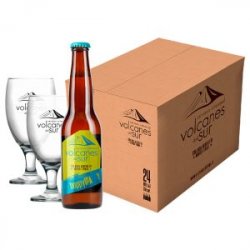 Volcanes del Sur Hoppy Ipa 350 cc + 2 Copas de Regalo - Volcanes del Sur