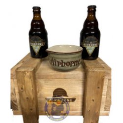 Bastogne Airborne Wooden Pack 2x33 + 1mug - BelgianShop