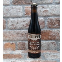 Muifel Brouwerij Vatgerijpt #6 Zuster Agatha Grand Reserve Appleton Rum 2021 Barleywine - 33 CL - House of Beers Uden