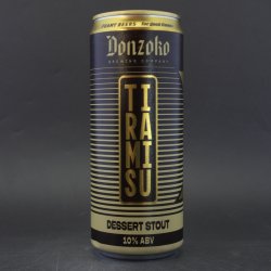 Donzoko - Tiramisu - 10% (330ml) - Ghost Whale