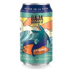 BAJA BREWING LA SURFA (LATA) 12 OZ - Cebada Malteada