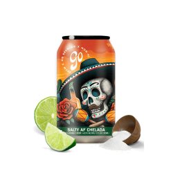 Go Brewing — Salty AF Chelada, 6-Pack (LIMITED) - Minus Moonshine