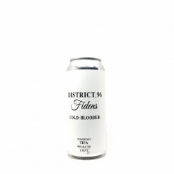 District 96 Beer Factory & Fidens Brewing Co. Cold Blooded 0,473L - Beerselection