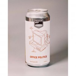 Pressure Drop, Office Politics, New England IPA, 6.5%, 440ml - The Epicurean