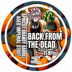 Bang The Elephant Brewing Co - Back From The Dead - Left Field Beer