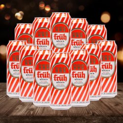 Früh Kölsch German Lager 500ml Cans - 4.8% ABV (12 Pack) - Beerhunter