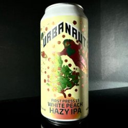 Urbanaut Brewing First Press 15 - White Peach Hazy IPA Urbanaut Brewing First Press 15 - White Peach Hazy IPA