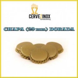 Chapa (29 mm) Dorado - Cervezinox