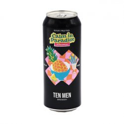 Ten Men Brewery - Calm In Paradise: Pineapple - Bierloods22