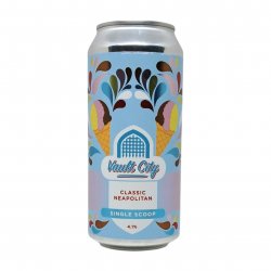 Vault City Brewing Classic Neapolitan Single Scoop Vault City Brewing Classic Neapolitan Single Scoop