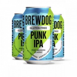 BrewDog Punk IPA Gluten Free doboz 5,4% 330ml - Drink Station