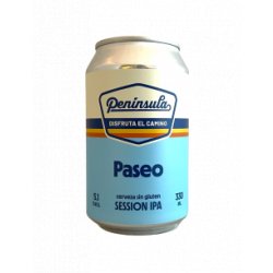 Península - Paseo Session IPA Sans Gluten 33 cl - Bieronomy