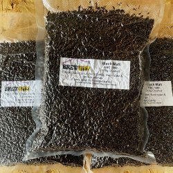 Black Malt - Crushed - 500g - Warminster Maltings - Brewbitz Homebrew Shop