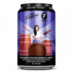 Frontaal Brewing x The Bruery Ive Got Friends in the Music Business BA Blend #3 Stout 14% 330ml - Drink Station