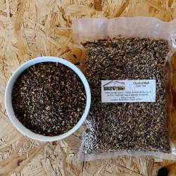 Crystal Malt - Crushed - 500g - Warminster Maltings - Brewbitz Homebrew Shop