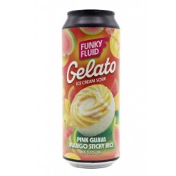 Funky Fluid Gelato ICE Cream Sour Pink Guava Mango Sticky Rice
