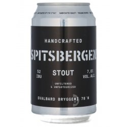 Svalbard - Spitsbergen - Stout - Beerdome