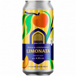 Vault City Brewing Peach & Lemongrass Limonata