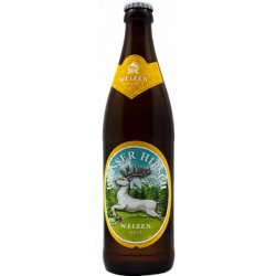 Der Hirschbrau Weisser Hirsch - Rus Beer