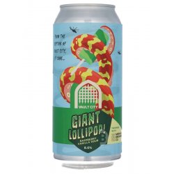 Vault City - Giant Raspberry Vanilla Lollipop - Beerdome