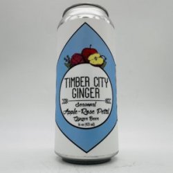 Timber City NA Apple RosehipGinger Beer Can - Bottleworks