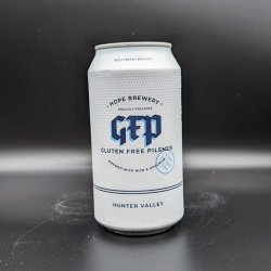 Hope Gluten Free Pilsner Can Sgl - Saccharomyces Beer Cafe