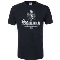 Svijany T-Shirt Black Brewery Logo - Pivana CZ