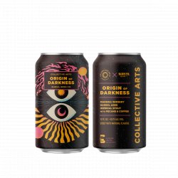 Collective Arts Origin of Darkness 2022: Madeira Whiskey Barrel Aged Imperial Stout w Pecans & Coffee (Burial Beer Co. Collab) - Collective Arts