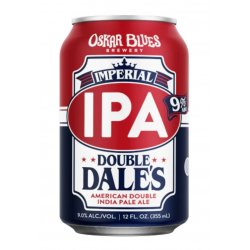 Oskar Blues - Double Dale's DIPA 9% ABV 355ml Can - Martins Off Licence