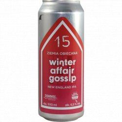 Rodinný pivovar Zichovec Winter Affair Gossip: Ziemia Obiecana - Dokter Bier