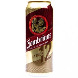 Gambrinus Patron 12 Pale Lager 500ml - Pivana CZ